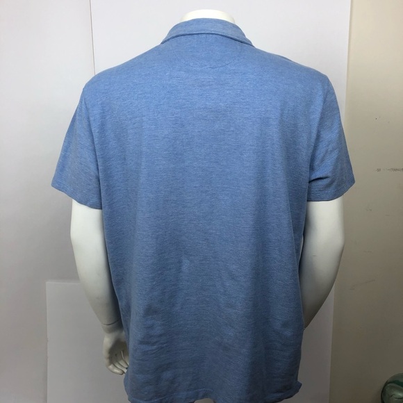 BANANA REPUBLIC Men's Blue Polo Shirt Sz XL - Picture 5 of 8